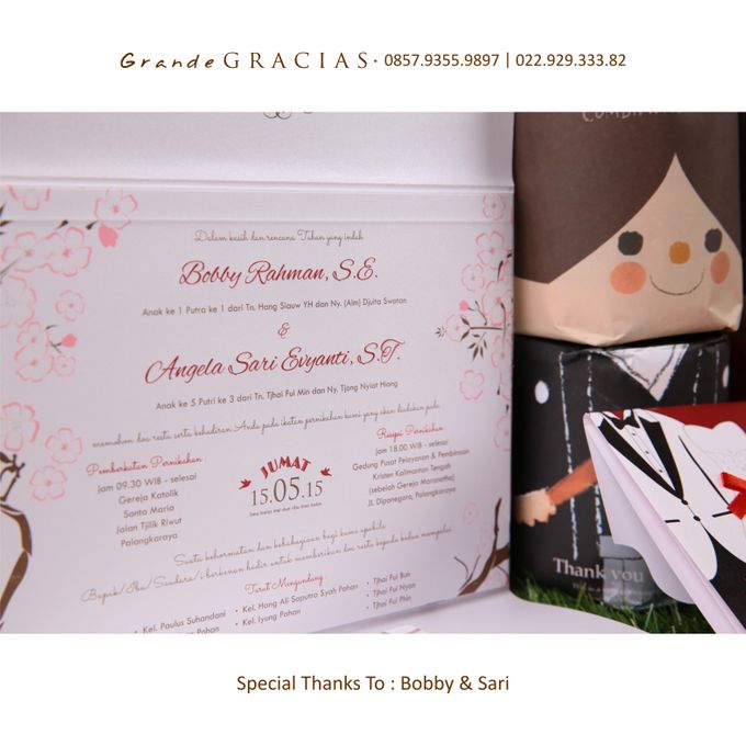 Bobby & Sari by Grande Gracias Invitations - 002