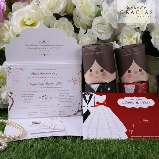 Bobby & Sari by Grande Gracias Invitations - 001