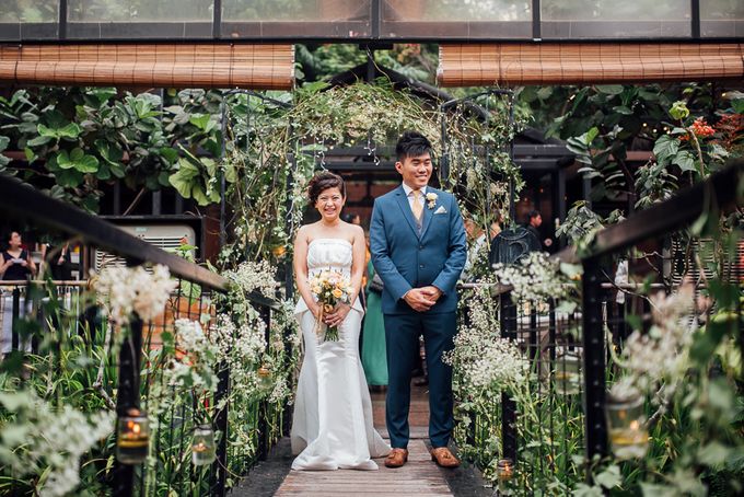 Botanical Rustic Wedding at Nosh, Singapore. by One Olive - 002