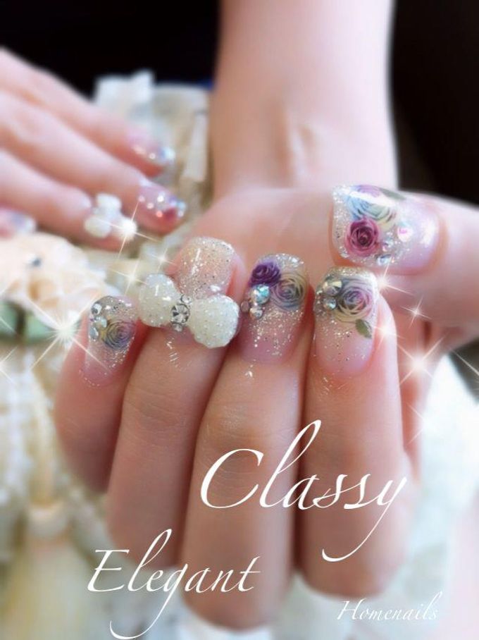 Exotic Bridal Nails by Home Nails - 002 Exotic Bridal Nails by Home Nails - 002