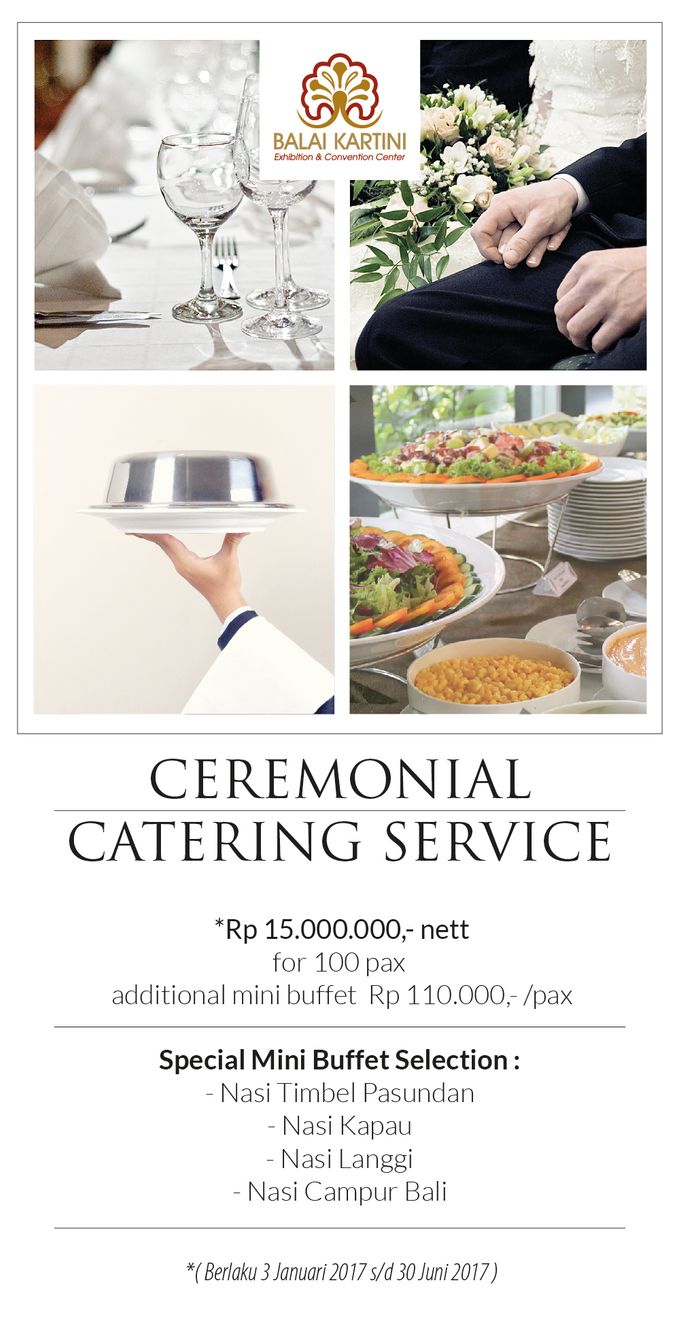 Wedding Promo by BALAI KARTINI - Exhibition and Convention Center - 002 Wedding Promo by BALAI KARTINI - Exhibition and Convention Center - 002