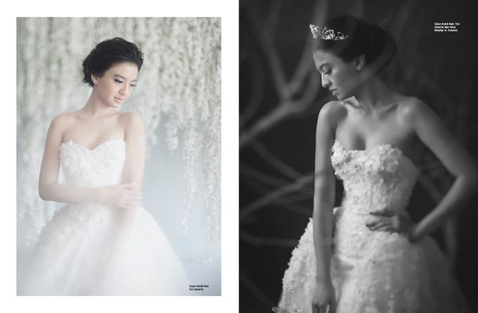 ARALE feat TEX SAVERIO Collection for RALINE SHAH at BRIDESTORY Magazine Second Edition by Bubah Alfian Make Up Artist - 003