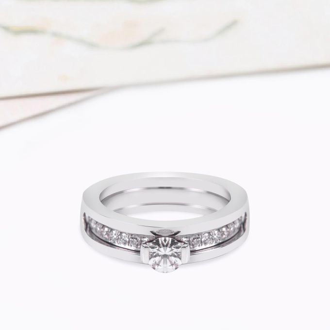 Diamond Wedding Ring VIN Jewellery by V&Co Jewellery - 002 Diamond Wedding Ring VIN Jewellery by V&Co Jewellery - 002