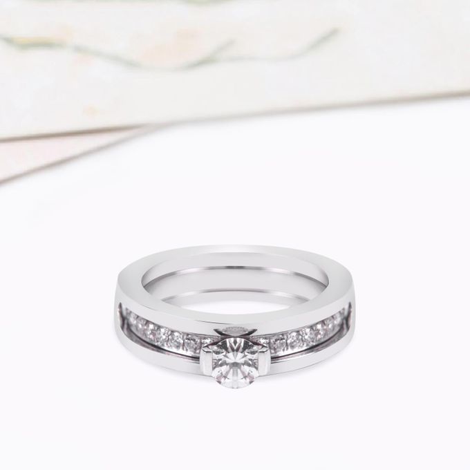 Diamond Wedding Ring VIN Jewellery by V&Co Jewellery - 002