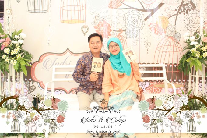 The Wedding of Indri & Cahyono by SoCeez Photobooth - 001