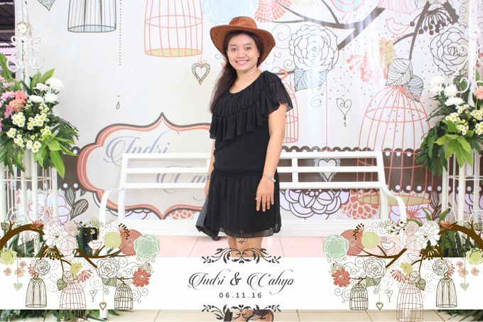 The Wedding of Indri & Cahyono by SoCeez Photobooth - 012