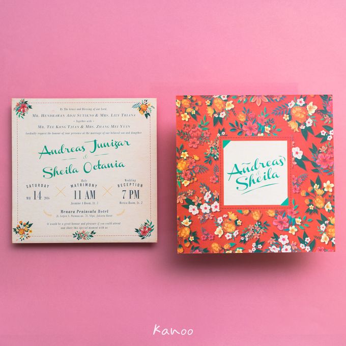 Andreas & Sheila Wedding Invitation by Kanoo Paper & Gift - 003 Andreas & Sheila Wedding Invitation by Kanoo Paper & Gift - 003