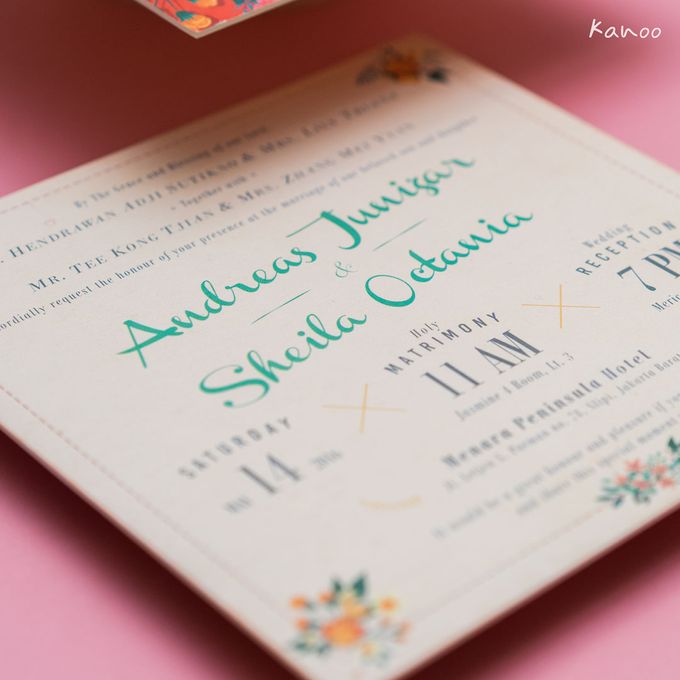 Andreas & Sheila Wedding Invitation by Kanoo Paper & Gift - 004 Andreas & Sheila Wedding Invitation by Kanoo Paper & Gift - 004