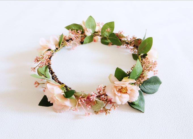 Natural Flower Crown by Cup Of Love Design Studio - 004 Natural Flower Crown by Cup Of Love Design Studio - 004