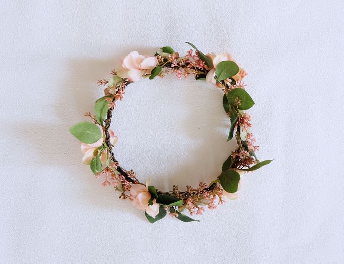 Natural Flower Crown by Cup Of Love Design Studio - 005 Natural Flower Crown by Cup Of Love Design Studio - 005