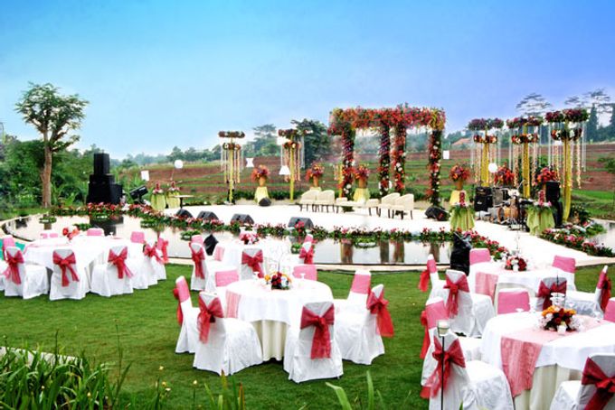 Wedding at On Green by Raffles Hills Cibubur - On Green Garden Venue - 001