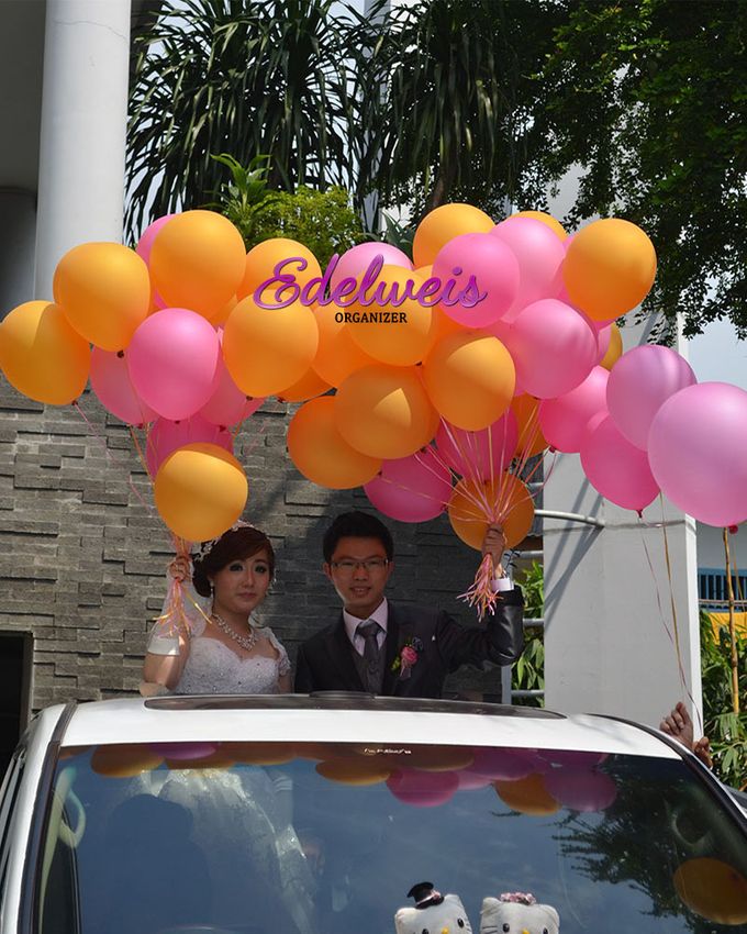 Wedding Day Of Edo & Christine by Edelweis Organizer - 004