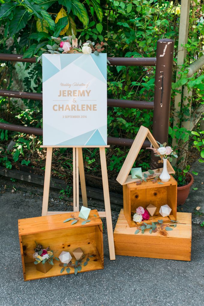 Modern Geometric - Jeremy & Charlene by Amperian - 001 Modern Geometric - Jeremy & Charlene by Amperian - 001
