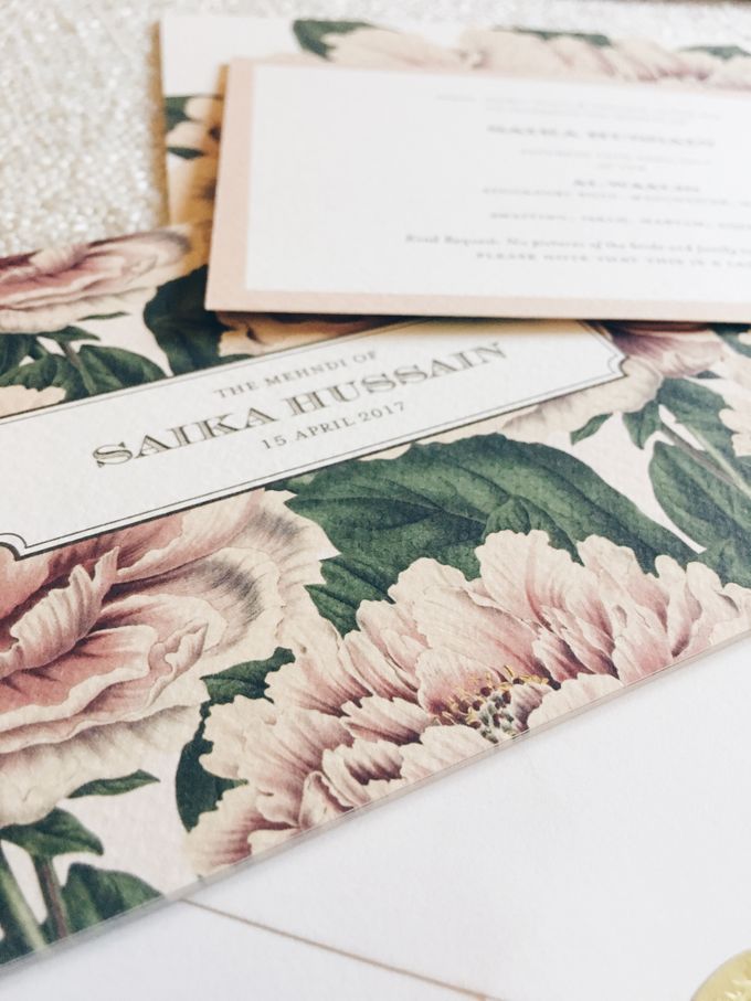 Lush Peonies by Spinsugar Stationery - 003 Lush Peonies by Spinsugar Stationery - 003