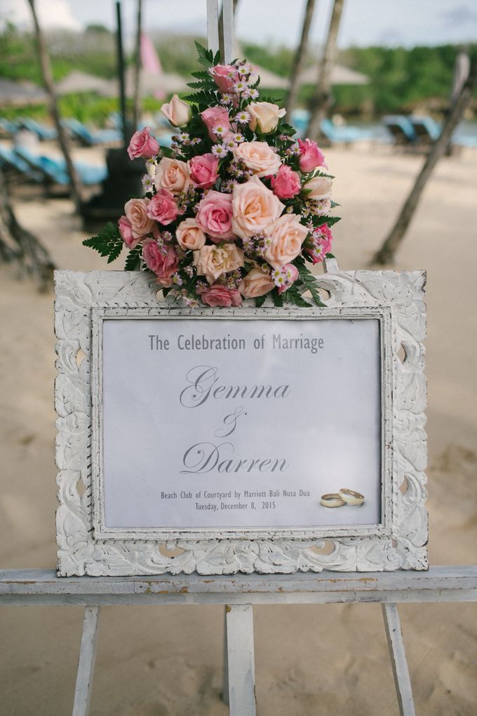 WEDDING OF GEMMA & DARREN by Courtyard by Marriott Bali Nusa Dua - 017