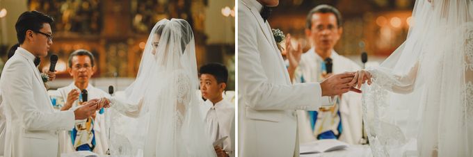 Cathedral Jakarta & The Edge Uluwatu | Duo City Wedding of Julia & Erick by ILUMINEN - 035