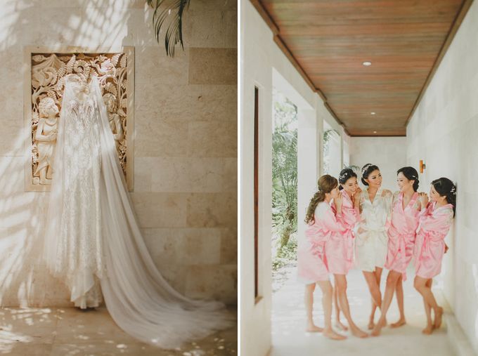 Cathedral Jakarta & The Edge Uluwatu | Duo City Wedding of Julia & Erick by ILUMINEN - 044