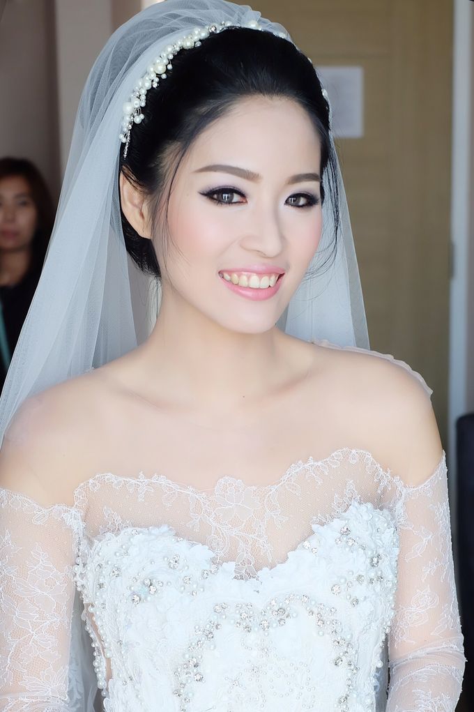 Bride with our Headpiece by Gazelle Brides - 001 Bride with our Headpiece by Gazelle Brides - 001