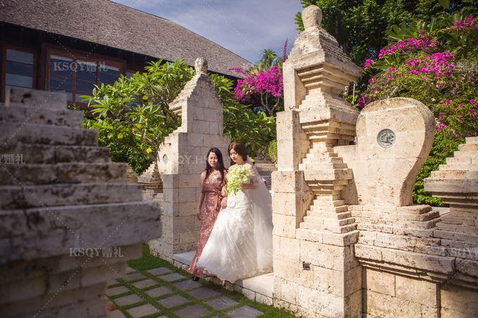 Tirtha Uluwatu Wedding Ceremony by ksqy photography - 003