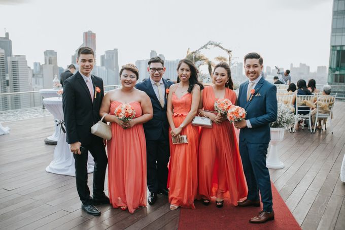 Yayaati and Sam Rooftop Wedding by James Morrison Photo - 045