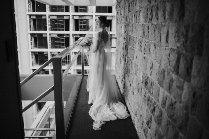 Yayaati and Sam Rooftop Wedding by James Morrison Photo - 046