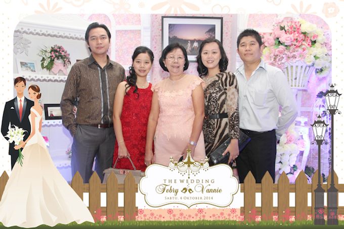 The Wedding of Febry & Vannie by After 5 Photobooth - 008