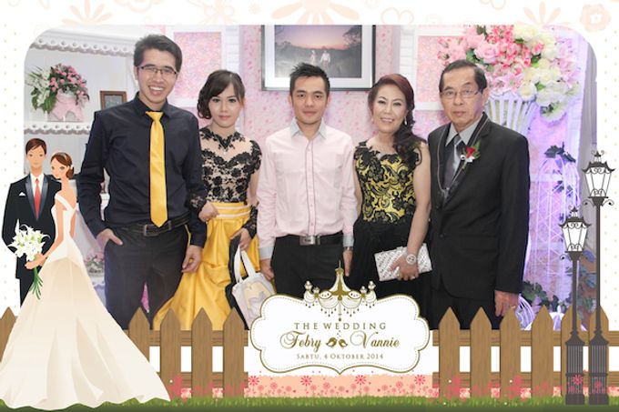 The Wedding of Febry & Vannie by After 5 Photobooth - 009