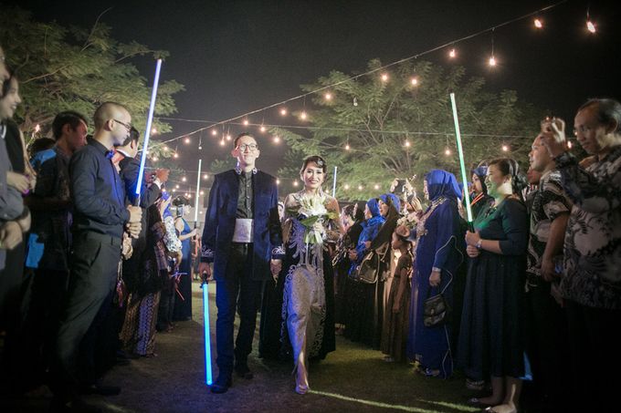 ASTRA & BINTANG - STAR WARS WEDDING by Nefrin Fadlan for brideseries wedding shoes - 007
