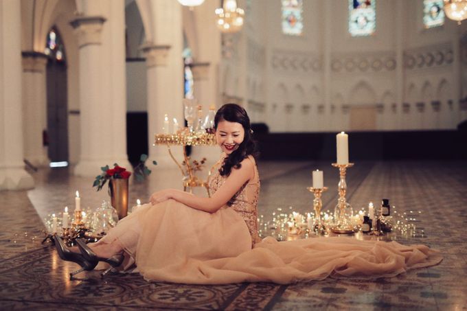 Ming Hian x Lucinda Indoor Pre- Wedding by Chijmes Hall by Watabe Singapore Pte Ltd - 002 Ming Hian x Lucinda Indoor Pre- Wedding by Chijmes Hall by Watabe Singapore Pte Ltd - 002