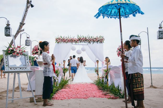 Wedding of Lin Kunkun and Yang Yiqiu by Courtyard by Marriott Bali Nusa Dua - 023