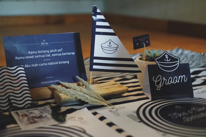 #TIKAUUSBERLABUH Nautical Wedding by Malaka Hotel Bandung - 027 #TIKAUUSBERLABUH Nautical Wedding by Malaka Hotel Bandung - 027