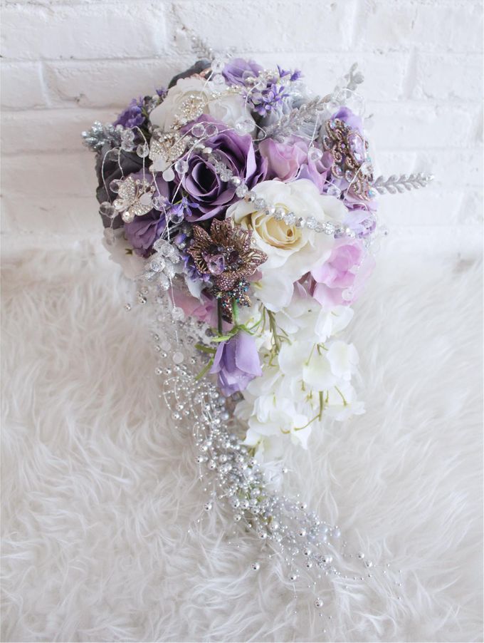 Dreamy Purple and White by Cup Of Love Design Studio - 004