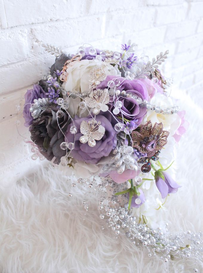 Dreamy Purple and White by Cup Of Love Design Studio - 002 Dreamy Purple and White by Cup Of Love Design Studio - 002