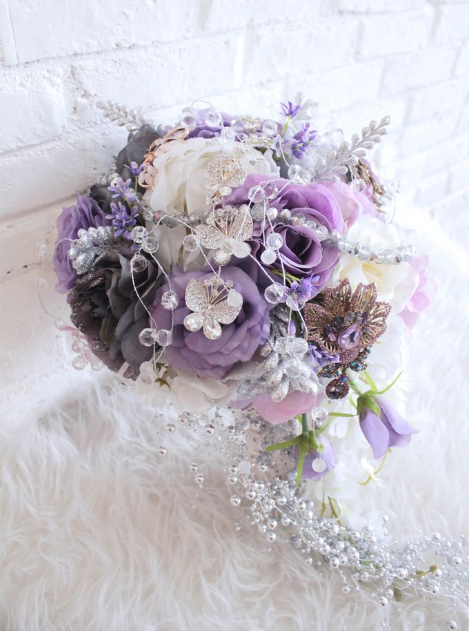 Dreamy Purple and White by Cup Of Love Design Studio - 002