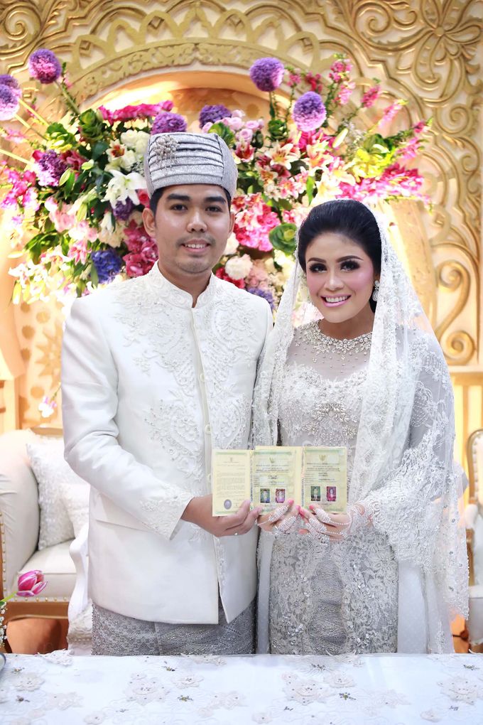 Akad Nikah dr Fika & dr Arif by Watie Iskandar Wedding Decoration & Organizer - 008