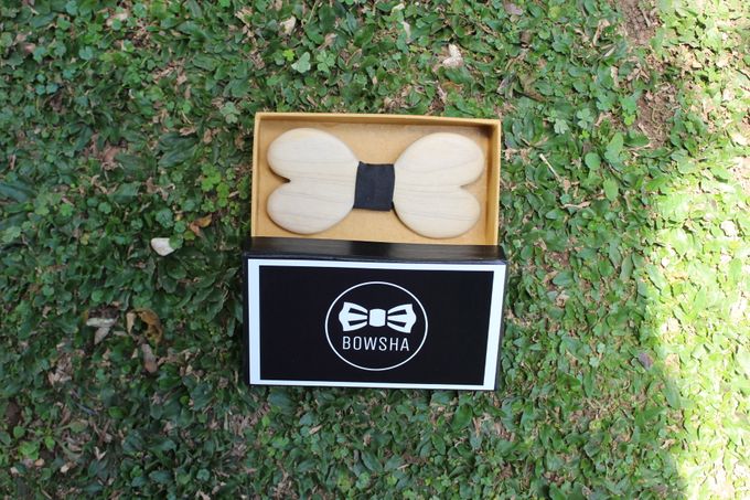 Wooden Bowties by BOWSHA - 002 Wooden Bowties by BOWSHA - 002