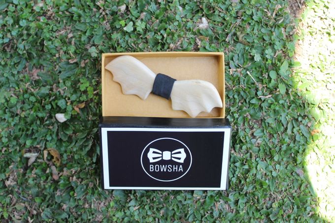Wooden Bowties by BOWSHA - 001 Wooden Bowties by BOWSHA - 001