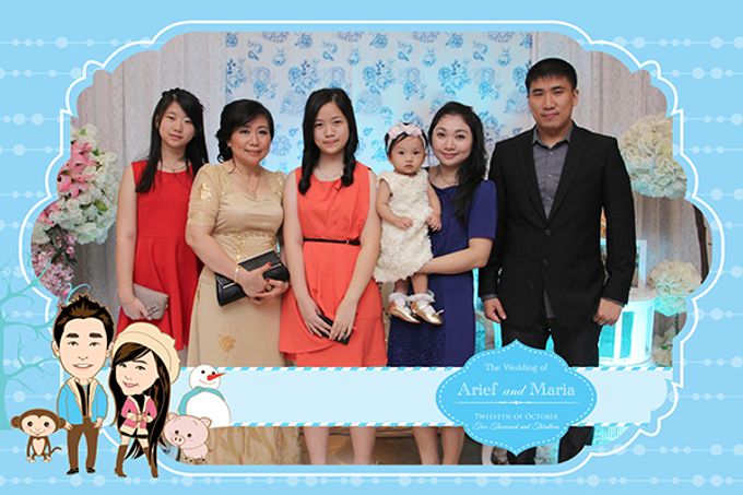 The Wedding of Arif & Maria by After 5 Photobooth - 001 The Wedding of Arif & Maria by After 5 Photobooth - 001