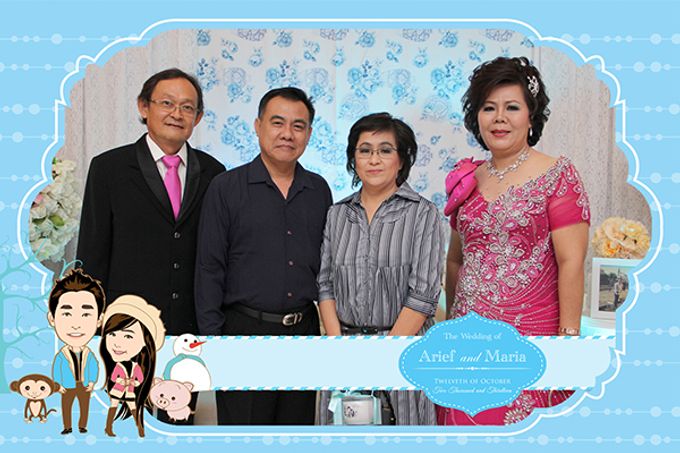 The Wedding of Arif & Maria by After 5 Photobooth - 003