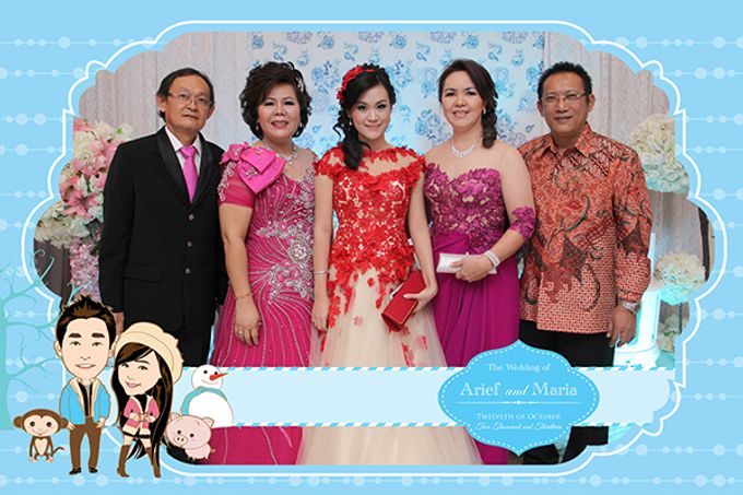 The Wedding of Arif & Maria by After 5 Photobooth - 005