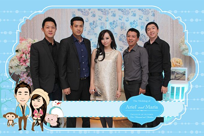 The Wedding of Arif & Maria by After 5 Photobooth - 009