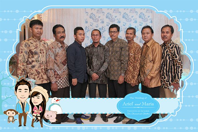 The Wedding of Arif & Maria by After 5 Photobooth - 012