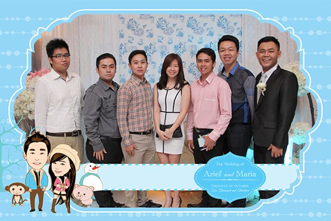 The Wedding of Arif & Maria by After 5 Photobooth - 015