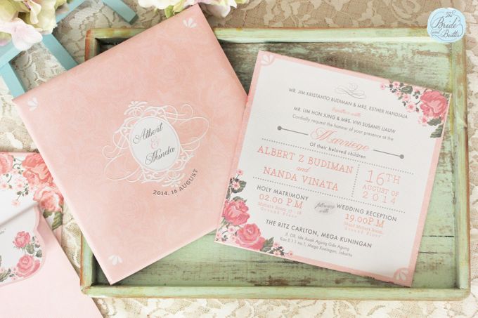 INVITATION - GARDEN ROSES by The Bride and Butter - 003