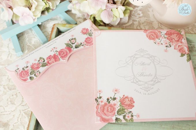 INVITATION - GARDEN ROSES by The Bride and Butter - 004