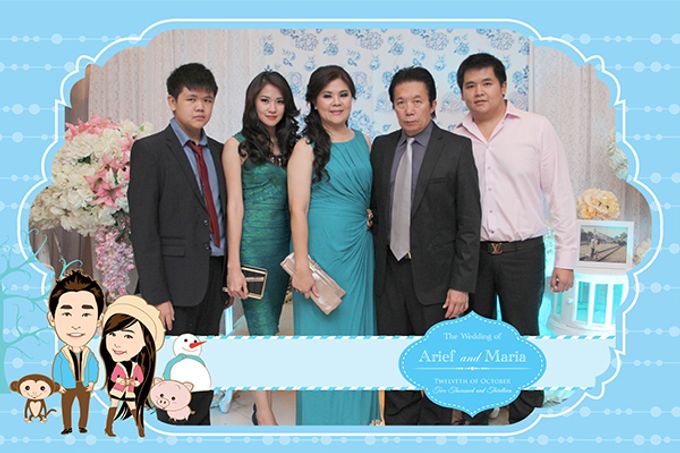 The Wedding of Arif & Maria by After 5 Photobooth - 017