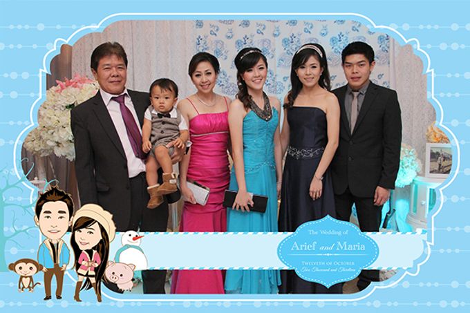 The Wedding of Arif & Maria by After 5 Photobooth - 018