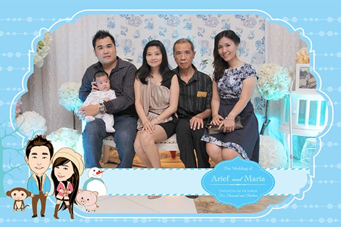 The Wedding of Arif & Maria by After 5 Photobooth - 019