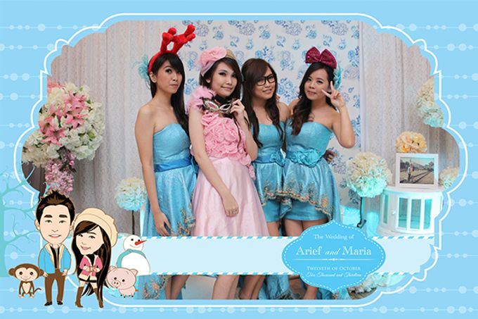 The Wedding of Arif & Maria by After 5 Photobooth - 024