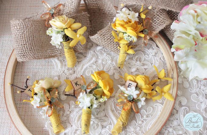 Custom Boutonniere / Corsage by The Bride and Butter - 034 Custom Boutonniere / Corsage by The Bride and Butter - 034